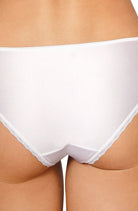 Anuk Brief with Lace in White - Brief - RubyV Lingerie