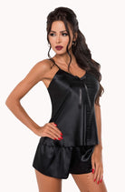 Aria Camisole Set - Black - Camisole Set - RubyV Lingerie