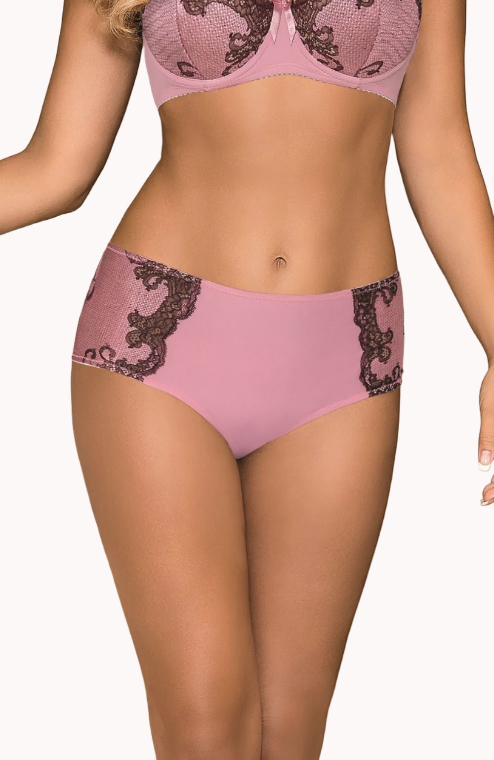 Caryca Full Brief in Pink - Brief - RubyV Lingerie