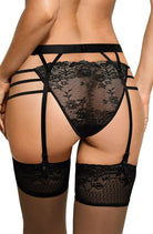 Cyria Brief with lace in Black - Brief - RubyV Lingerie