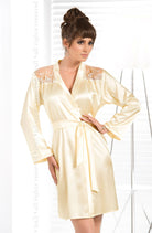 Daphne Dressing Gown - Cream - Dressing Gown - RubyV Lingerie