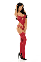 Denver Teddy - Red - Teddy - RubyV Lingerie