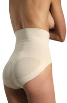 Firm Compression High Waist Shaping Brief - Skin - High Waist Brief - RubyV Lingerie