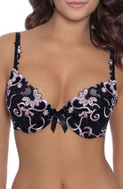 Florence Push-Up Bra in Pink - Push Up Bra - RubyV Lingerie