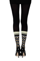 Happy Socks Print Tights - Black/Multi - 100 Denier - Print Tights - RubyV Lingerie