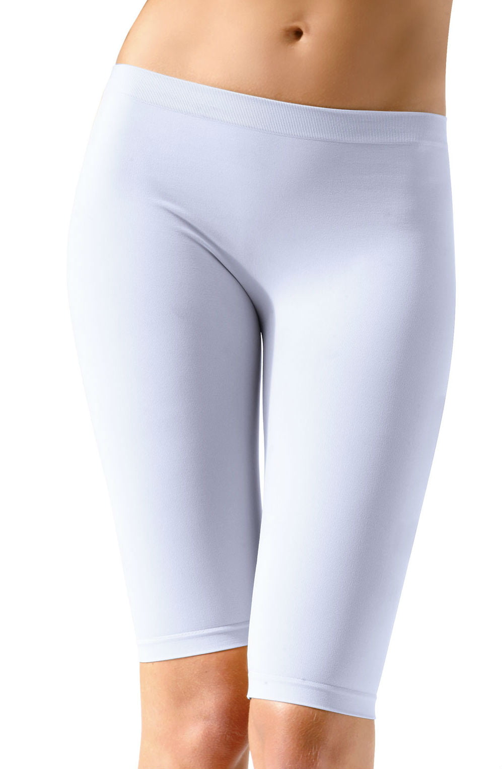 Infused Shaping Leggings - Bianco (White) - Leggings - RubyV Lingerie