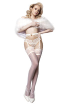 Ivory Hold Ups 588 - Hold Ups - RubyV Lingerie