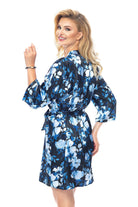 DiscoverJenesis Dressing Gown - Blue FloralatRubyV Lingerie