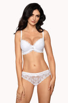 Lagerta Push Up Bra in White - Push Up Bra - RubyV Lingerie