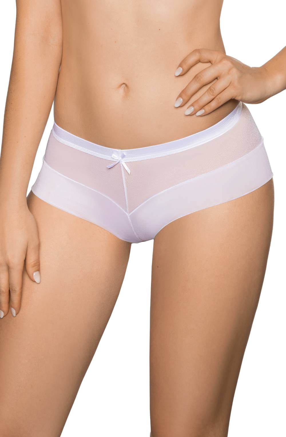 Lisbet Brief - White - Brief - RubyV Lingerie