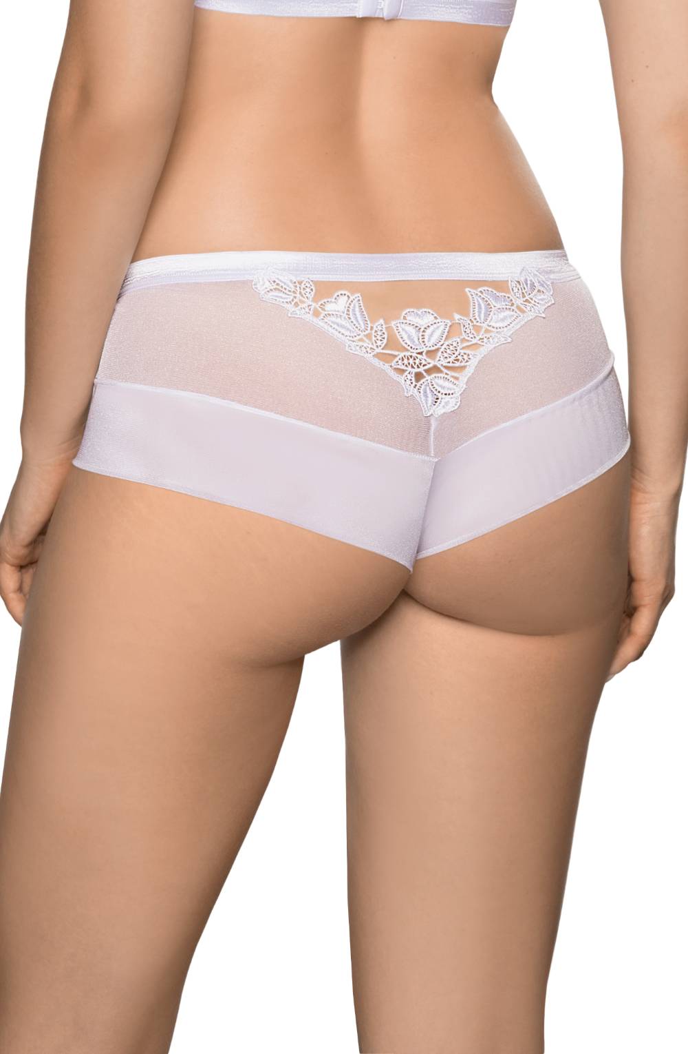 Lisbet Brief - White - Brief - RubyV Lingerie