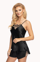 Mallory Camisole Set - Black - Camisole Set - RubyV Lingerie