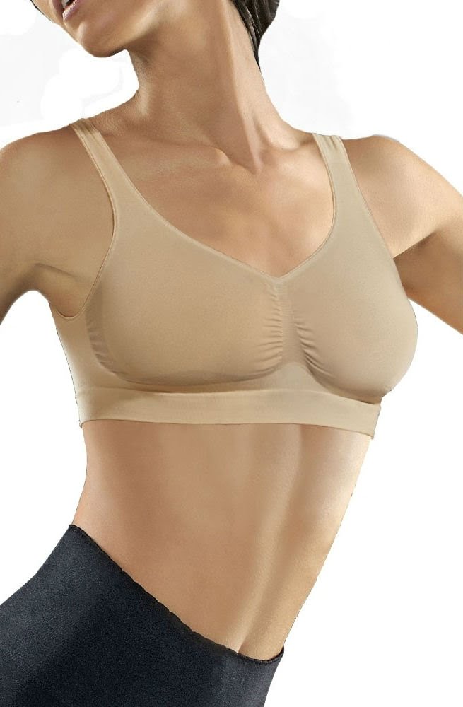 Medium Compression Bra - Skin - Bra - RubyV Lingerie