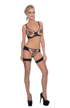 Mehendi Brief in Black - Brief - RubyV Lingerie