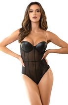 Mesh Bodysuit - Black - Body - RubyV Lingerie