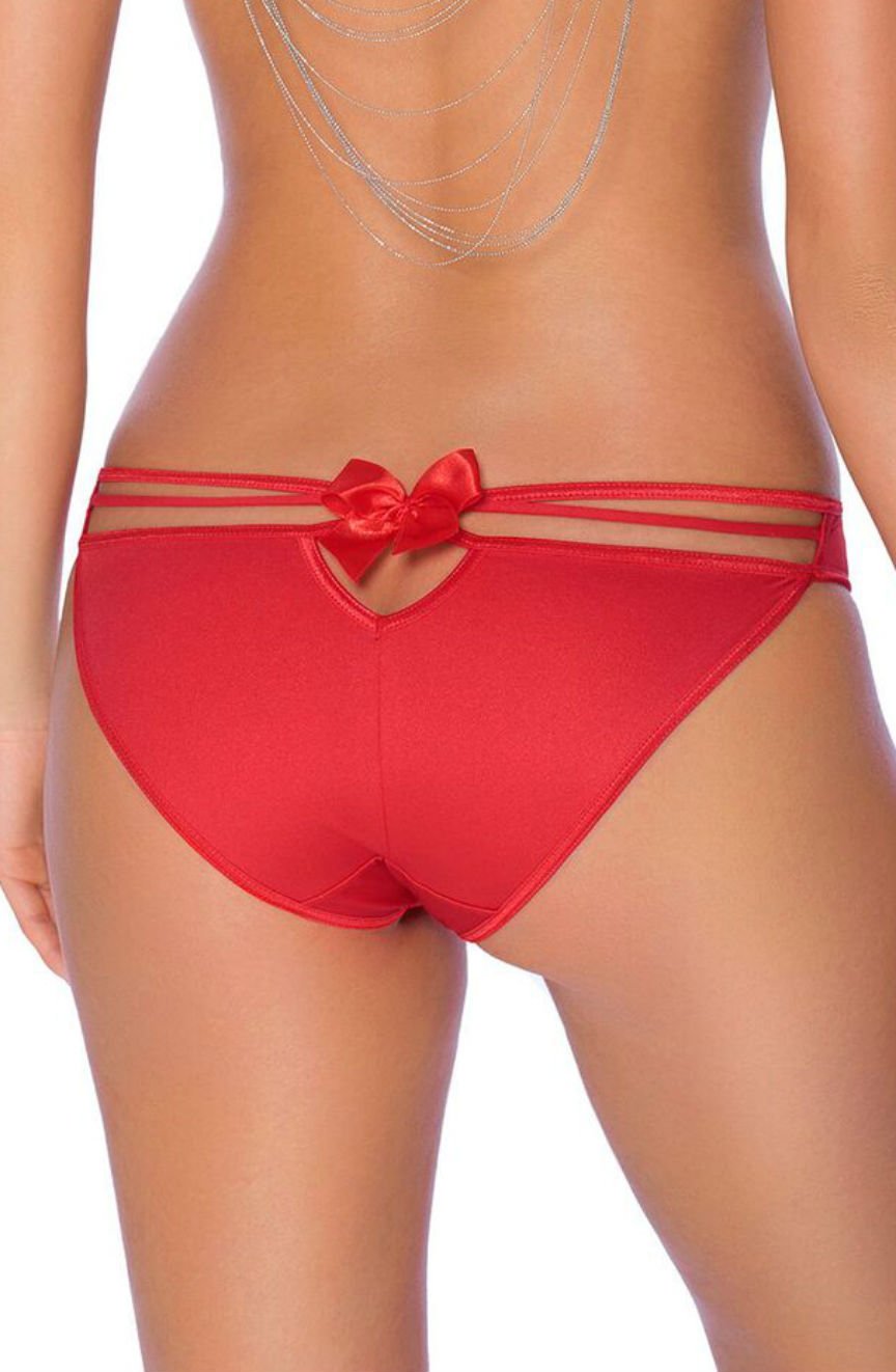 Mimi Brief - Red - Brief - RubyV Lingerie