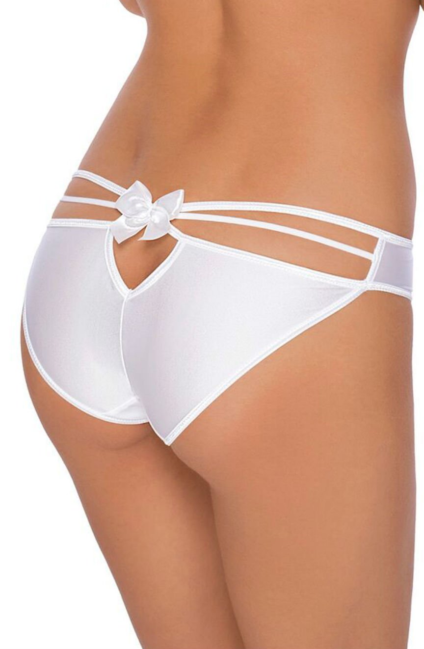 Mimi Brief - White - Brief - RubyV Lingerie