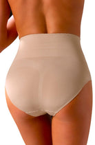 Moderate Compression High Waist Shaping Brief - Bianco (White) - Full Brief - RubyV Lingerie