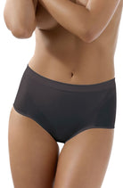 Moderate Compression Shaping Brief - Nero (Black) - Full Brief - RubyV Lingerie