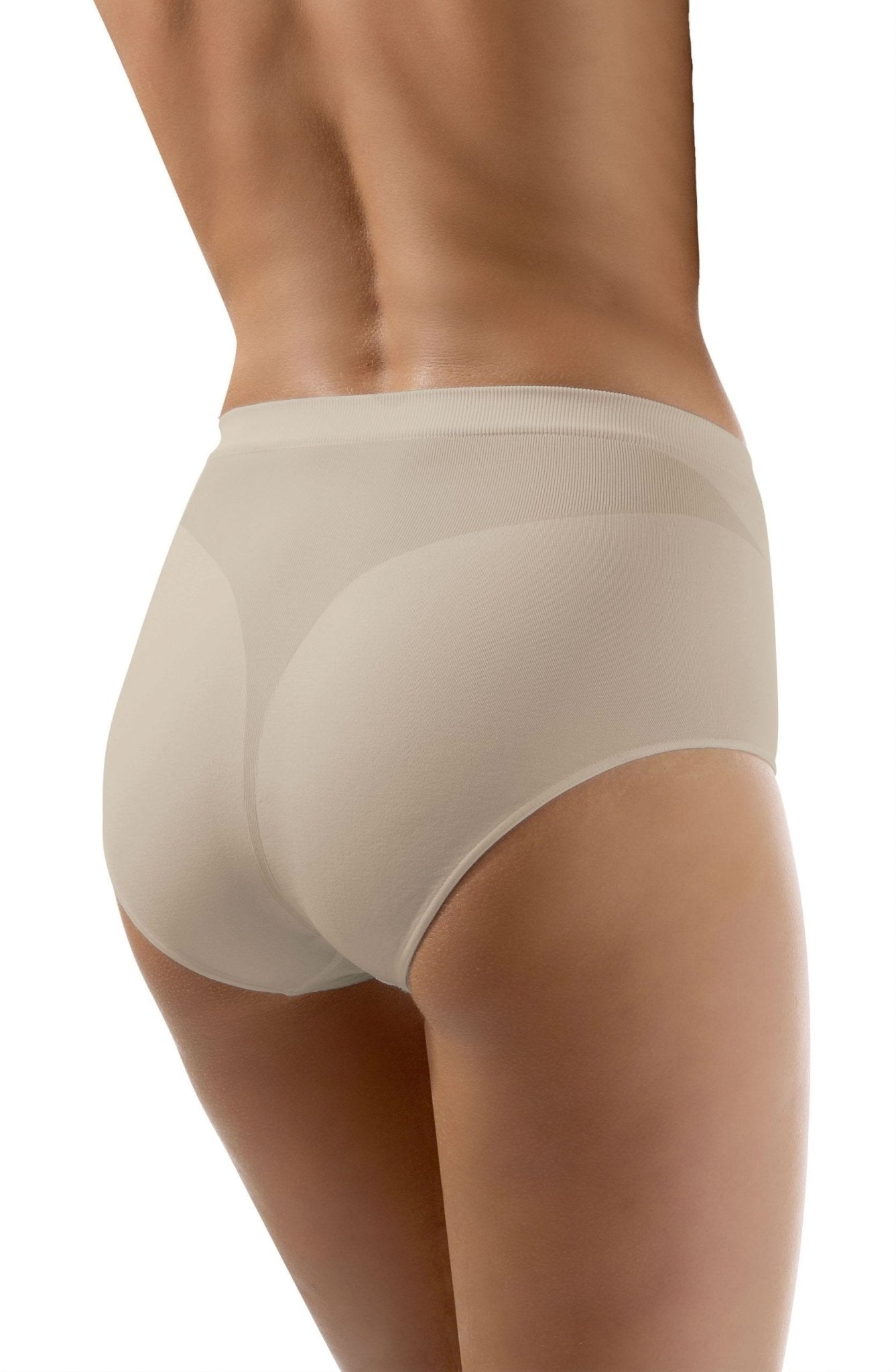 Moderate Compression Shaping Brief - Skin - Full Brief - RubyV Lingerie