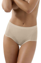 Moderate Compression Shaping Brief - Skin - Full Brief - RubyV Lingerie