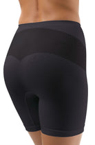 Moderate Compression Shaping Shorts - Nero (Black) - Short - RubyV Lingerie