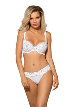 Newia Brief with Lace in White - Brief - RubyV Lingerie