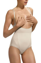 Open Bust Firm Compression Shaping Body - Skin - Bodysuit - RubyV Lingerie