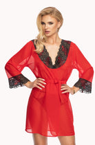 Oriana Dressing Gown - Red