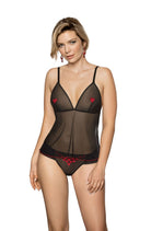 Rubii Top in Black - Top - RubyV Lingerie