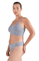 Seamless Bralette - Storm Grey - Bralette - RubyV Lingerie