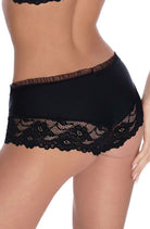 Sisi Short with Lace in Black - Brief - RubyV Lingerie