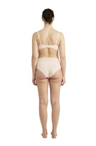 Stretch High Waist Brief - Blush Pink - Full Brief - RubyV Lingerie