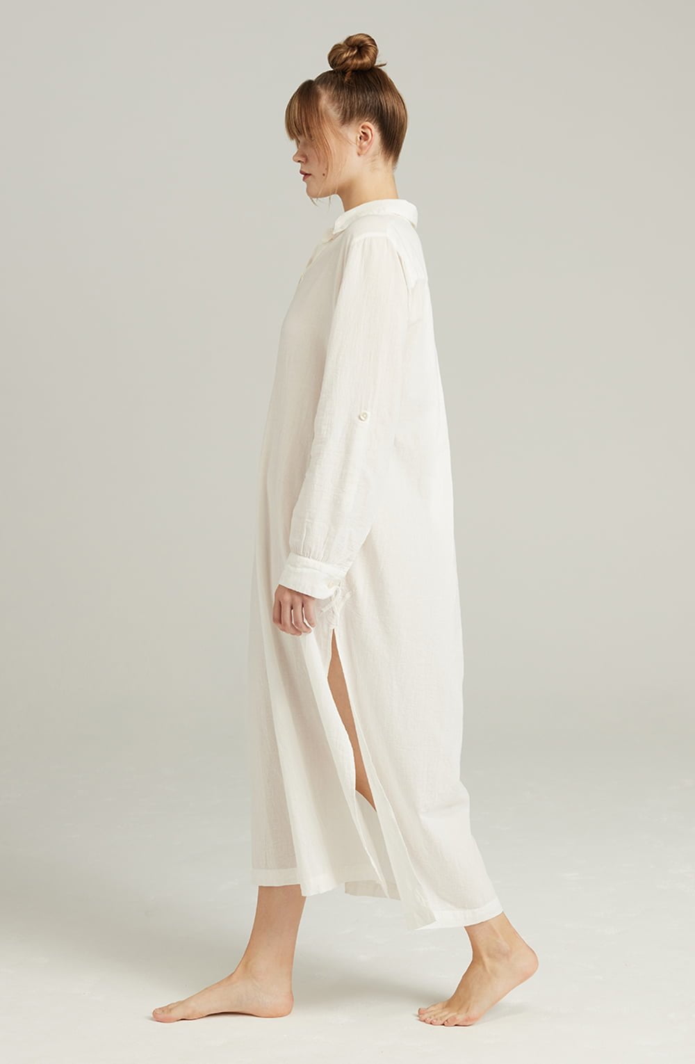 The Maxi Shirt Organic Cotton - White - Sleepshirt - RubyV Lingerie