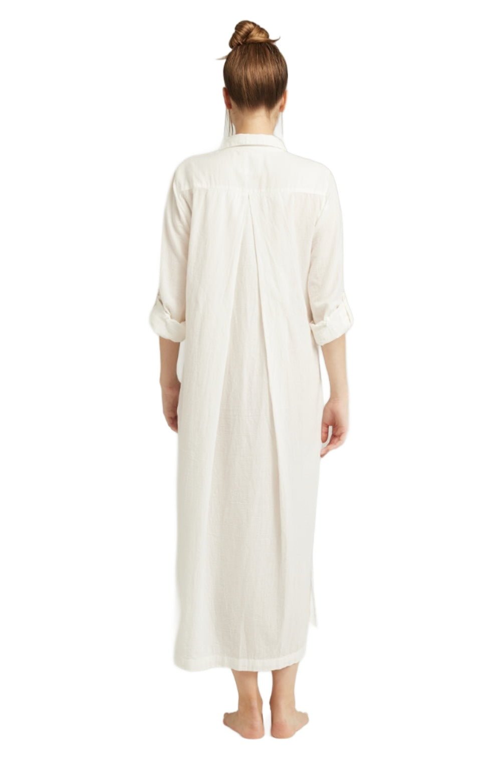 The Maxi Shirt Organic Cotton - White - Sleepshirt - RubyV Lingerie