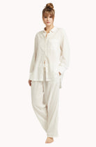 The Midi Shirt Organic Cotton - White - Sleepshirt - RubyV Lingerie