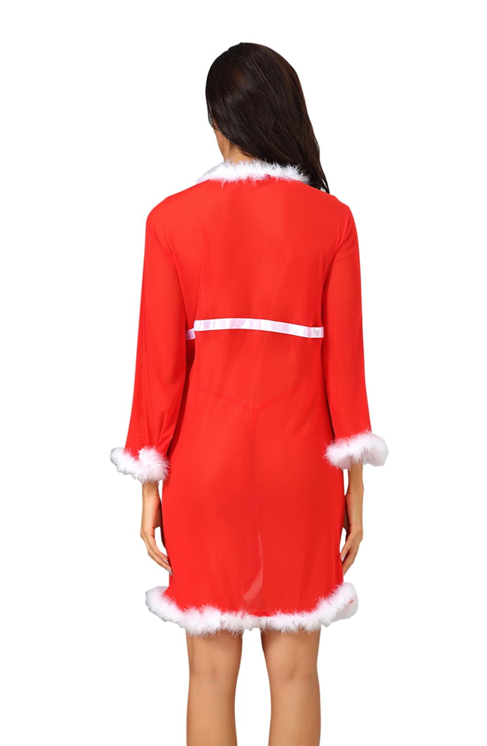 Xmas Dressing Gown - Robe - RubyV Lingerie